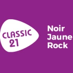 logo Classic 21 Noir Jaune Rock